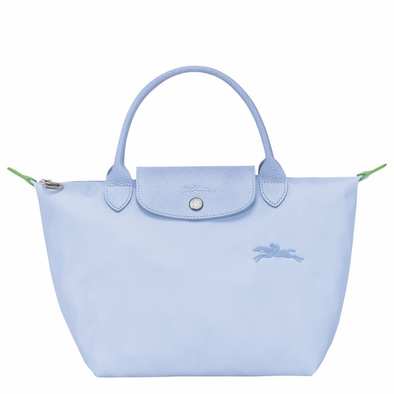 Light Blue Longchamp Le Pliage S Women's Handbags
